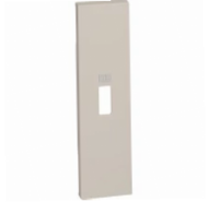 Лицевая панель USB зарядки 1 модуль. Цвет Песочный. Bticino серия Living Now. KM10C