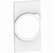 Лицевая панель розетки электрической с USB зарядкой 2К+З/USB 2 модуля. Цвет Белый. Bticino серия Living Now. KW63
