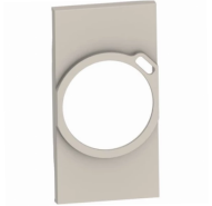 Лицевая панель розетки электрической с USB зарядкой 2К+З/USB 2 модуля. Цвет Песочный. Bticino серия Living Now. KM63